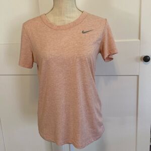 Pink Nike Dri Fit Top with Cinched Detail on side
